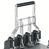 thumbnail of Vierfachlocher HD4150 Blatt silber/schwarz