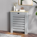 thumbnail of HOMCOM Copritermosifone con Cassetto 78x19x95.5cm Grigio