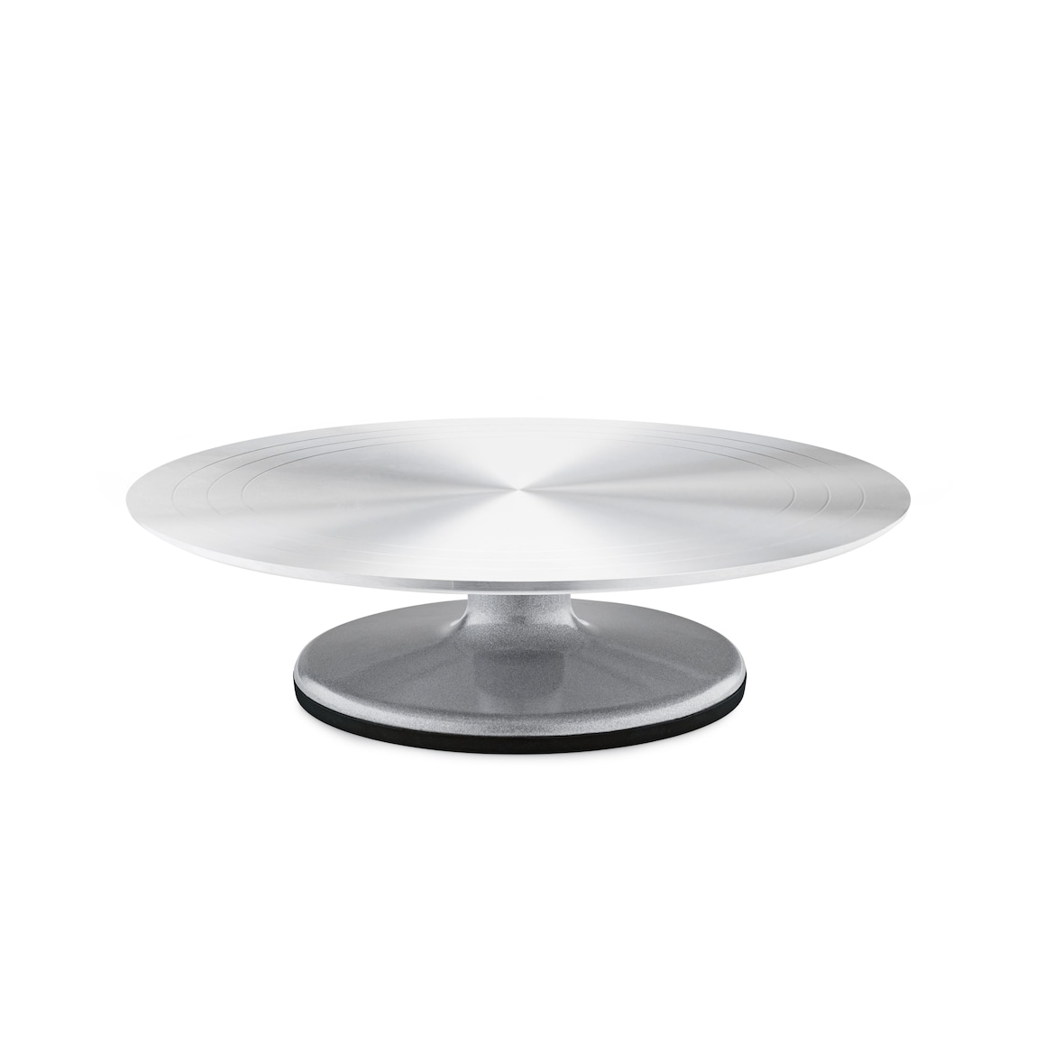 Tortenplatte aus Aluminium drehbar Ø 30 cm x 11 cm