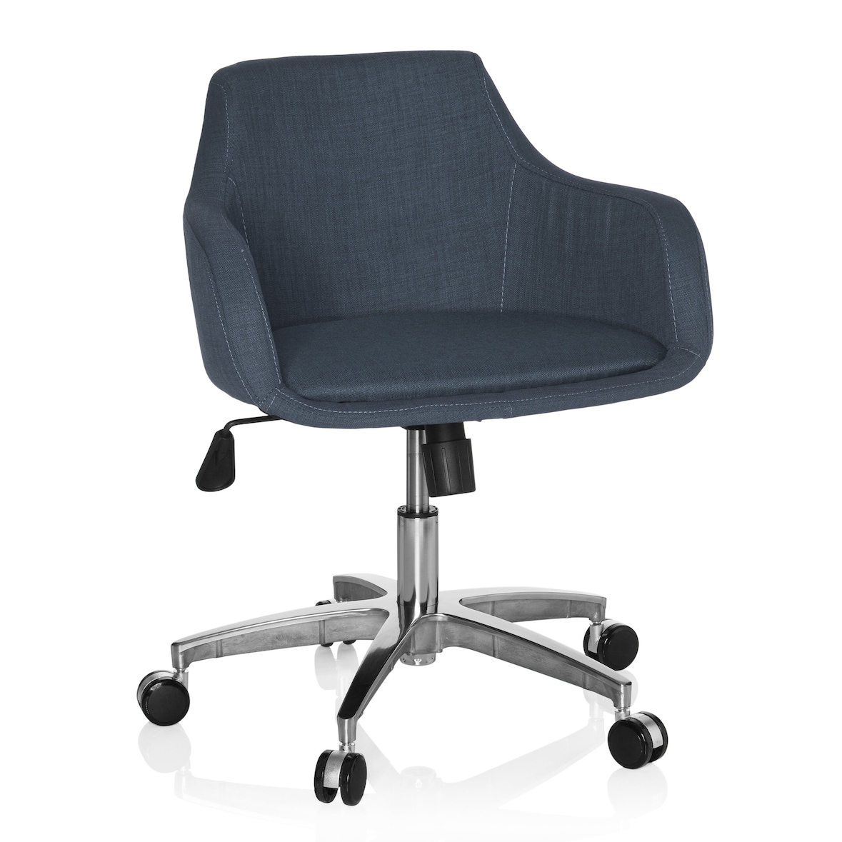 Silla de oficina / Silla giratoria SHAPE 100 gris oscuro hjh OFFICE