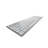 thumbnail of Teclado Aleman Cherry Kw 9100 Slim For Mac Usb + Bluetooth Qwertz Plata