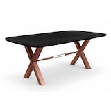 thumbnail of SIT Möbel Tischplatte 200 x 100 cm | Plattenstärke 3 cm | Mango massiv, schwarz | B 200 x T 100 x H 3 cm | 14747-11 | Serie BLACK SMOOTH