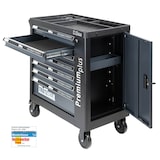 thumbnail of Werkstattwagen Premium plus unbestückt 7 Schubladen Seitentür Softclose Interloc abschließbar