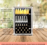 thumbnail of Beersafe 5XL Kühlschrank 147 Liter 3 Böden Panoramaglastür Edelstahl Silber