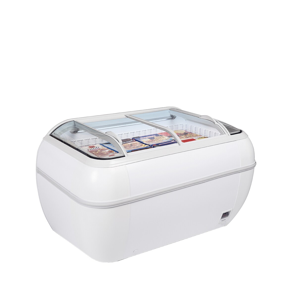 Réfrigérateur / congélateur de supermarché 334 L - Blanc | Tefcold - TWINHEAD-CF