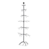 thumbnail of Vacchetti Albero di natale metallo nero cm73x73h200