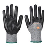 thumbnail of Portwest - Gants anti-coupures de niveau D avec enduit mousse nitrile 3 quarts Noir Taille 9