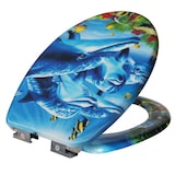 thumbnail of Helloshop26 - Siège de toilette abattant Duroplast avec abaissement automatique du dauphin 19_0000673