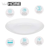 thumbnail of WellHome - Bord Ø25cm wit