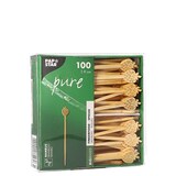 thumbnail of 100 Fingerfood - Picker "pure" 9 cm "Strawberry"