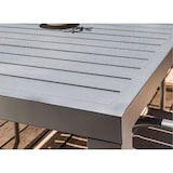 thumbnail of Table extérieure en aluminium plateau à lattes Alice 180 cm Alizé