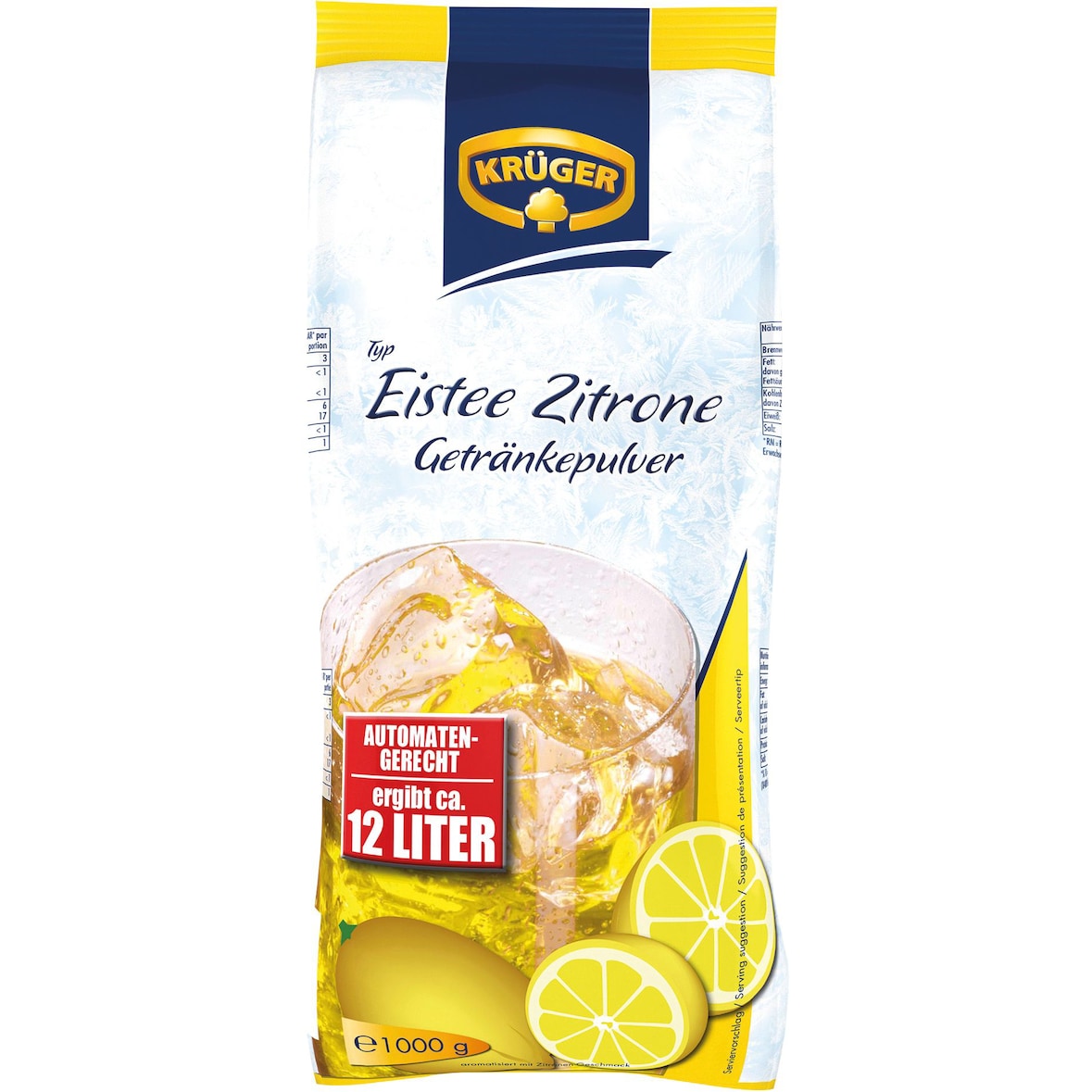 Krüger Zitroneneistee Getränkepulver (1 kg)