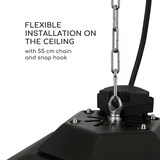 thumbnail of Heat Hexa Infrarot-Heizstrahler 800/1200/2000W Halogen IP34 LED Schwarz