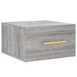 thumbnail of vidaXL Wand-Nachttisch Grau Sonoma 35x35x20 cm