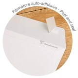 thumbnail of Clairefontaine 250x Pochette Adhéclair 229x324 blanc 120g fe- Weiß 10250C