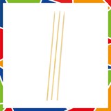thumbnail of DayBays 1000 Stk. Saschlikspieße aus 100% Bambus 25 cm Rund mit Scharfe und Flache Spitze