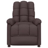thumbnail of vidaXL Massagesessel Dunkelbraun Stoff