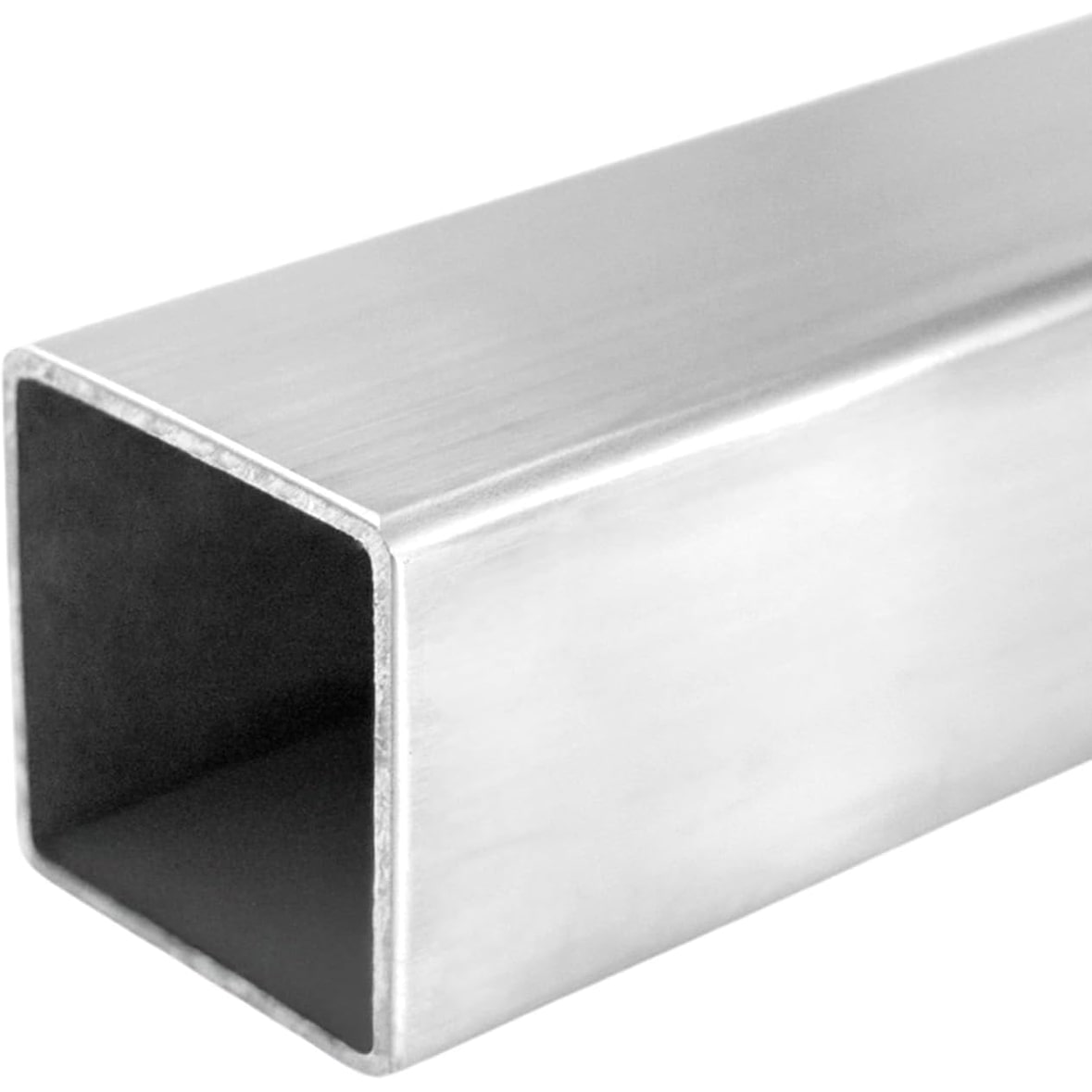 PRIOstahl Vierkantrohr Edelstahlrohr Größe: 40 x 40 x 2 mm Länge: 2000 mm aus Edelstahl V2A