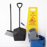 thumbnail of Jantex veger en blik lange steel 30cm breed