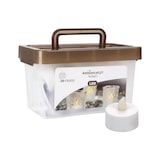 thumbnail of WellHome - Juego de 24 Velas LED en Blanco Cálido parpadeante Ø3,8cm