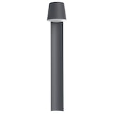 thumbnail of Lumisky Balise solaire à fixer ou à planter SOLINE TALL H70cm Acier Noir