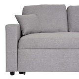 thumbnail of Ecksofa mit Bettkasten HWC-L17, Couch Sofa L-Form, Liegefläche Nosagfederung 228cm ~ grau