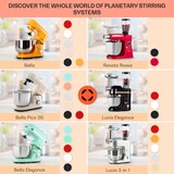 thumbnail of Klarstein Bella Pico 2G Küchenmaschine 1300W 1,7PS 6 Stufen 5 Liter Rot