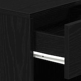 thumbnail of vidaXL Nachttische 2 Stk. mit Schublade Schwarz 39x28x41 cm