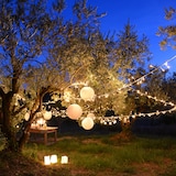 thumbnail of Lumisky 2 Guirlandes solaire YOGY SOLAR WARM 200 LED 16.3M Plastique Noir