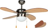 thumbnail of Orbegozo ventilador de techo con luz CP 70095, 3 velocidades, 4 aspas, muy silencioso, diámetro 95 cm, 55 W