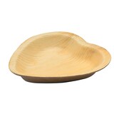 thumbnail of WISEFOOD 25 Palmblatt Schalen - Palmblatt Schale herzförmig 15 x 16,5 cm