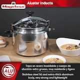 thumbnail of Magefesa Alustar Inducta - Olla Express Tradicional 30L, Aluminio Extra Grueso, Cierre Progresivo, Uso Profesional, Todo Tipo de Fuegos, Inducción