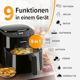thumbnail of GOURMETmaxx Heißluft-Fritteuse Digital 4,5l 1400W schwarz + CH-Stecker