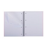 thumbnail of Cuaderno A4+ tapa extradura 80H 80G rayado microperforado 1 banda color Navigator Rosa