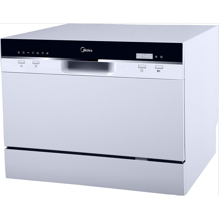 MIDEA MTD55S101W-ES, lavavajillas sobre encimera, 6 cubiertos, blanco
