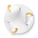 thumbnail of Deckenleuchte Rondell ALBA weiß 3fach inkl. GU10 LED Leuchtmittel