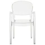 thumbnail of Set di 4 poltrone  Joker in policarbonato trasparente di altissima qualità, impilabili. Marchio Grandsoleil. 55x54x89