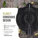 thumbnail of Victoria Pressa per Tortillas Messicane in Ghisa HD 20cm Pataconera Colombiana Roti Maker, VIC-34214, Nero