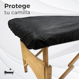 thumbnail of 100 Sábanas Desechables Camilla 95x220 negro cm | Sábana Ajustable Desechable Camilla Masaje