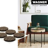 thumbnail of WAGNER Anti-Rutsch Pads 12tlg. - Ø 22 x 3 mm, Filz Mix, selbstklebend, rutschhemmend - 16012299