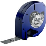 thumbnail of DYMO Ruban LETRATAG Noir/plastique métal argenté 12mmx4m