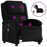 thumbnail of vidaXL Massagesessel Elektrisch Schwarz Kunstleder