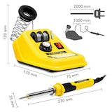 thumbnail of TROTEC Lötstation PSIS 11-230V Lötkolben Lötgerät Schweißgerät (150-500°C)