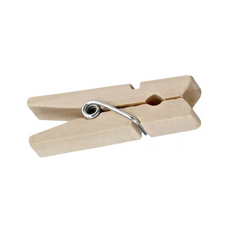 MONOUSO - Mini-Holzklammern 2,5cm (100 Stück)