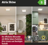 thumbnail of Paulmann LED Panel Atria Shine White Select  IP44 eckig 298x298mm  15,7W 2100lm 3000 - 6500K Holzoptik  71259