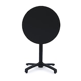 thumbnail of METRO PROFESSIONAL Gastro Klapptisch mit Tragegriff Massini, Alu, Ø 70 x 74 cm, HPL Tischplatte, schwarz