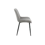 thumbnail of METRO PROFESSIONAL Chaise de restaurant Carla, acier/plastique, gris, lot de 2
