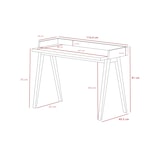 thumbnail of Escritorio 625 modelo BERLÍN en melamina Nogal con patas de madera de haya maciza, de HERDASA.