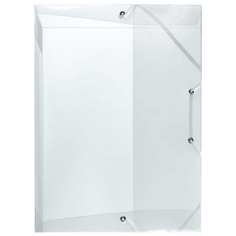 herlitz Heftbox, DIN A4, aus PP, transluzent-blau