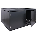 thumbnail of 4-fietsenstalling met plantenbak HWC-L56b, fietsbox, afsluitbaar gegalvaniseerd staal 126x220x210cm ~ antraciet